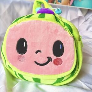 Cute Watermelon Plush Backpack